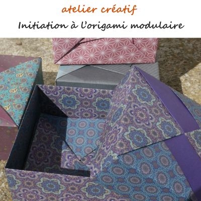 Atelier initiation origami modulaire 
