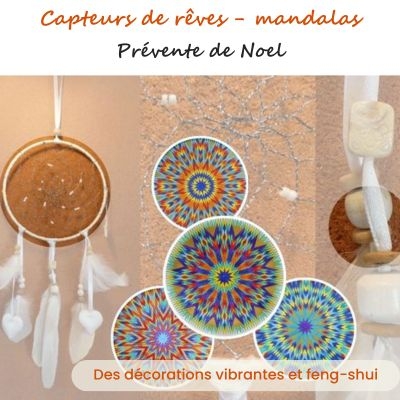 Capteur de r&ecirc;ves - Mandala vibratoire