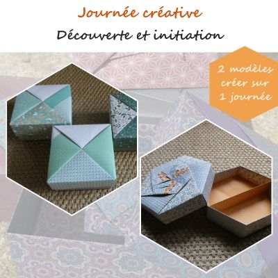 Stage d&eacute;couverte "L'art de la boite en origami modulaire"