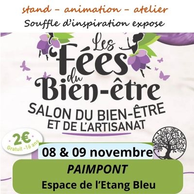 Art th&eacute;rapie au salon du bien-&ecirc;tre Paimpont