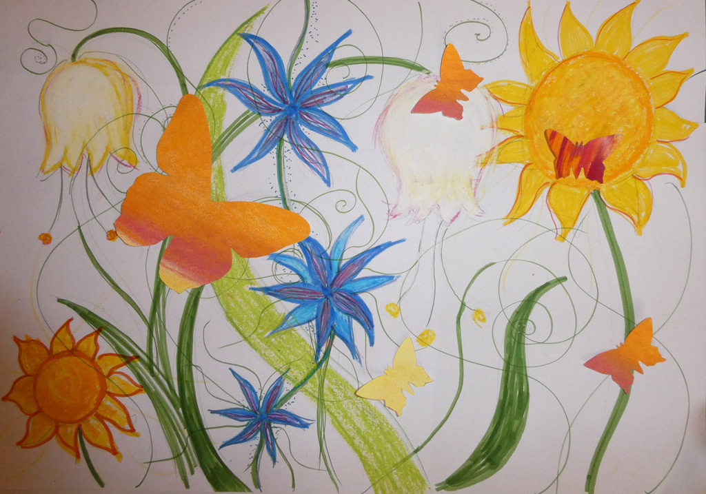 2 -&nbsp;Le champs de fleurs