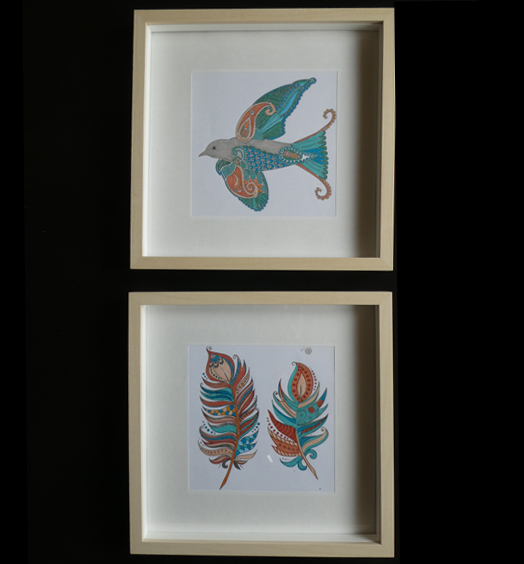 Suggestion de pr&eacute;sentation du Diptyque "L&eacute;g&egrave;ret&eacute;"