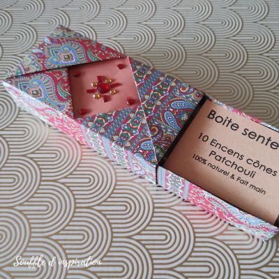 Boite senteur encens 