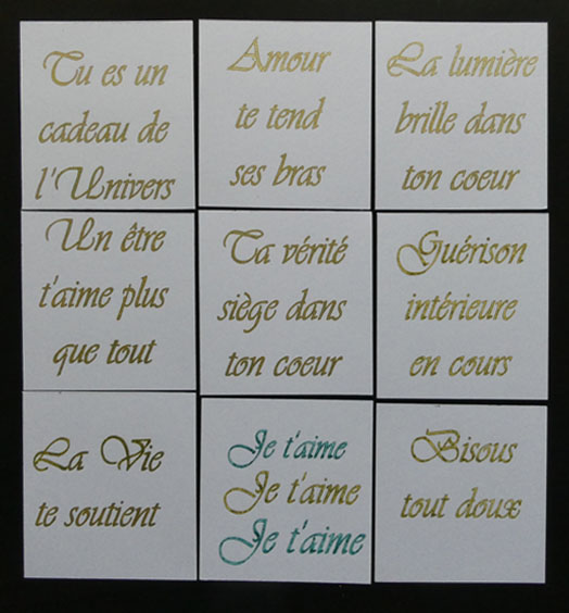 Exemple Mots doux &agrave; Broc&eacute;liande