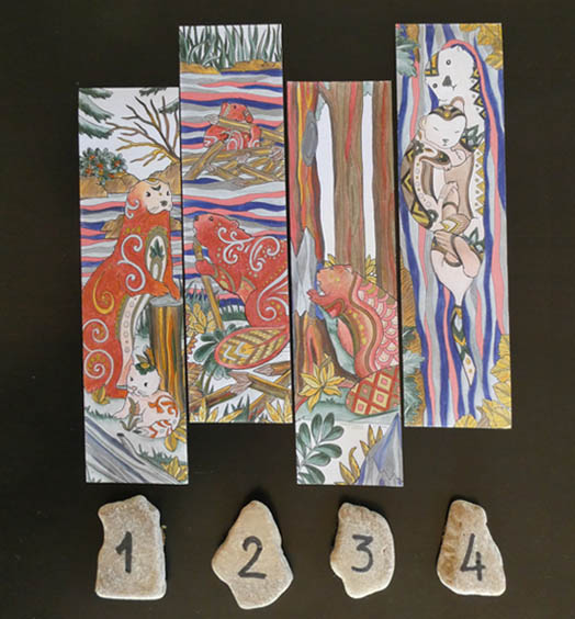 Animaux Totem - Loutre et castor