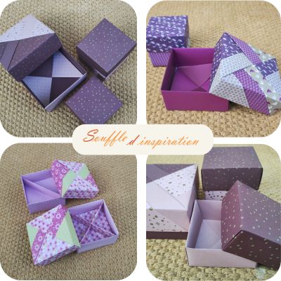 Les boites carr&eacute;es