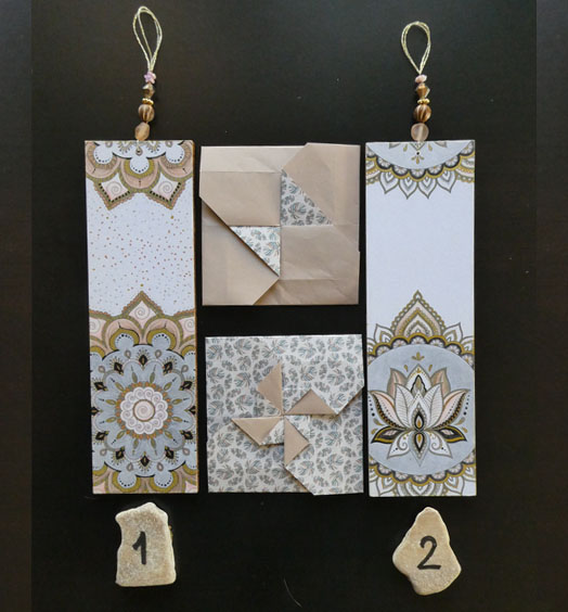 S&eacute;rie Mandala et ses pochettes assorties